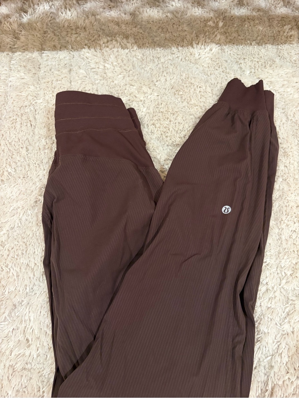 Lululemon Dance Studio Mid-Rise Joggers in dark brown